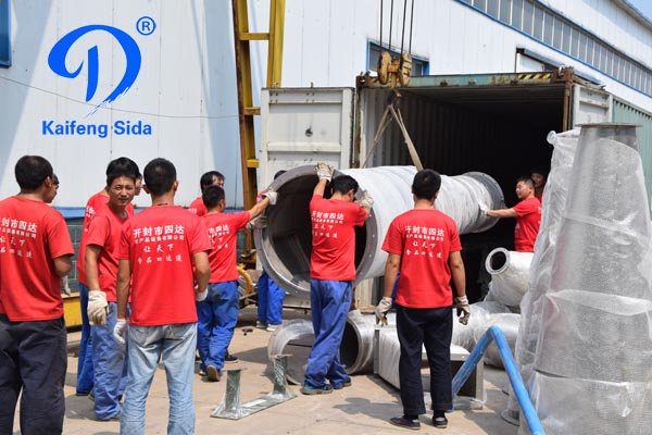 5T/h cassava starch production machinery shipment to Nigeria