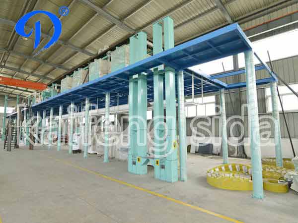 Corn flour processing line